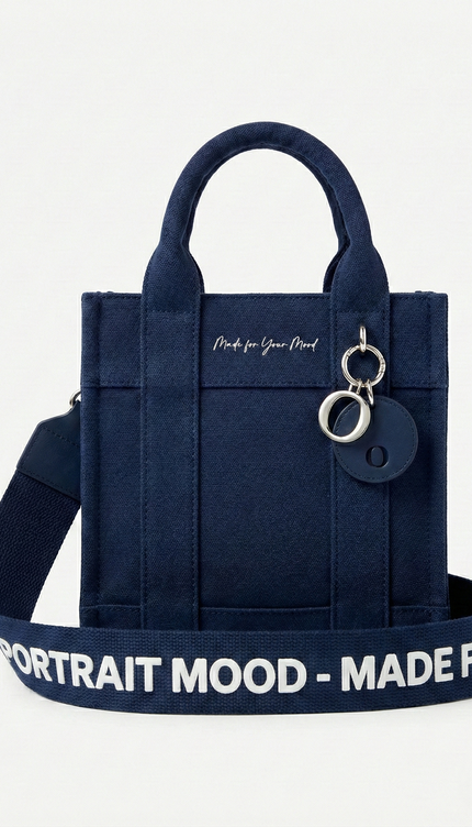 The P|M Daily Script Mini Tote - Navy Edition