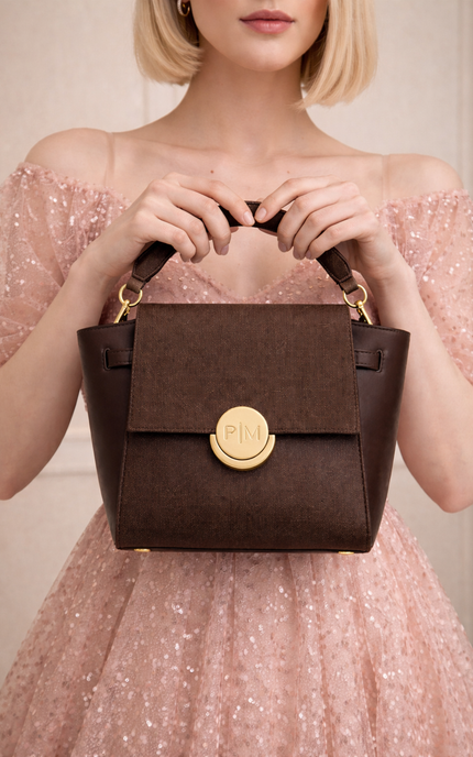 P|M GROUNDED Mini Top Handle - Vintage Espresso