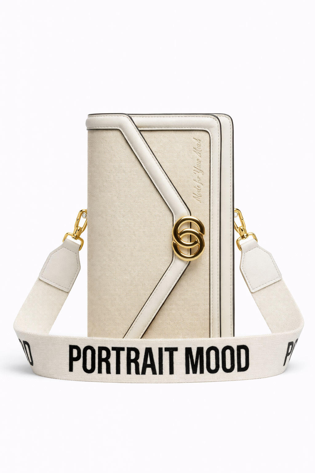 The P|M Envelope V-Flap Shoulder Bag - Sand & Bone Edition