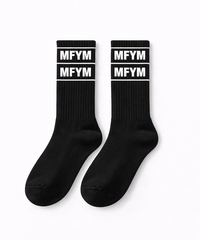 The MFYM Graphic Crew Sock