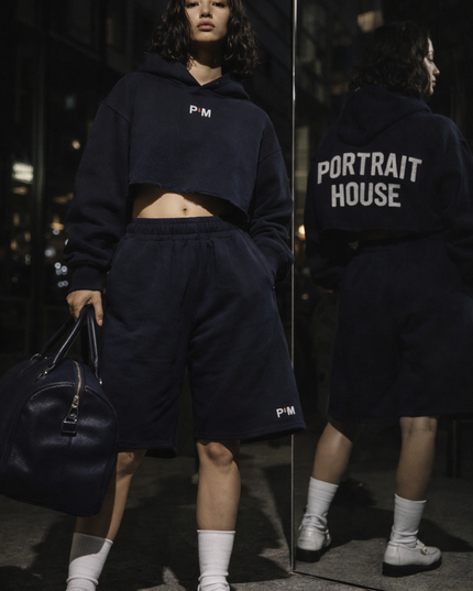 The P|M House Varsity Short - Navy Edition