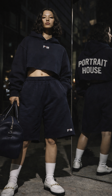 The P|M House Varsity Short - Navy Edition