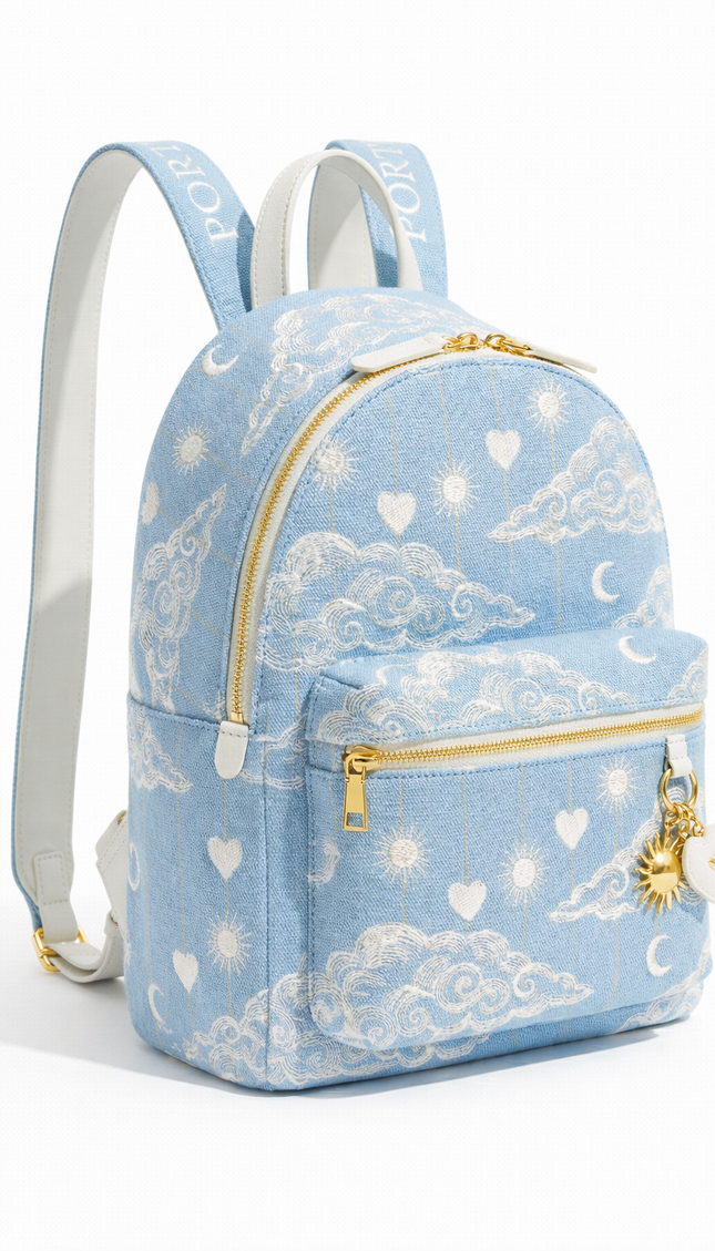 The P|M Altitude City Backpack - Céleste Toile Edition