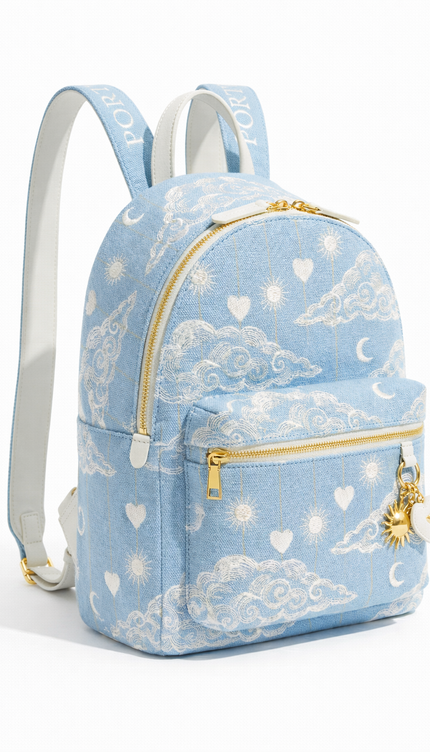 The P|M Altitude City Backpack - Céleste Toile Edition