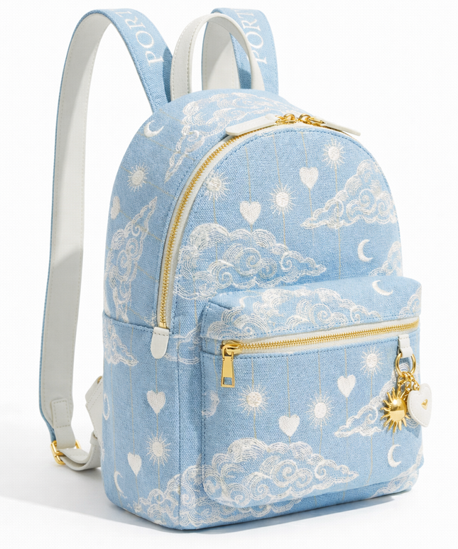 The P|M Altitude City Backpack - Céleste Toile Edition