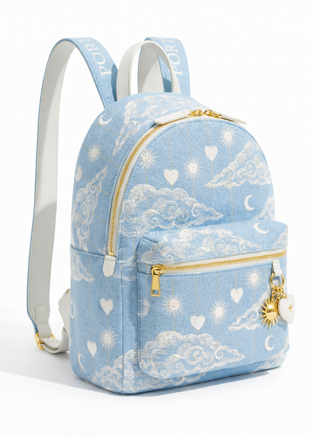 The P|M Altitude City Backpack - Céleste Toile Edition