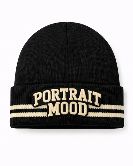 The Portrait Mood Varsity Beanie