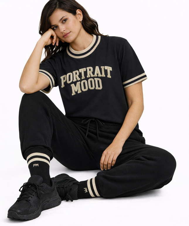 The PM Noir Heritage Varsity Jogger