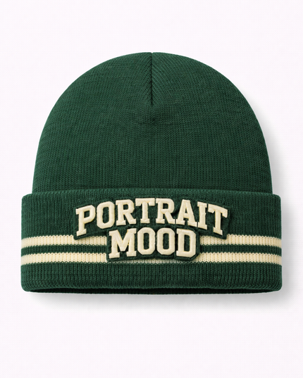 The Portrait Mood Varsity Beanie