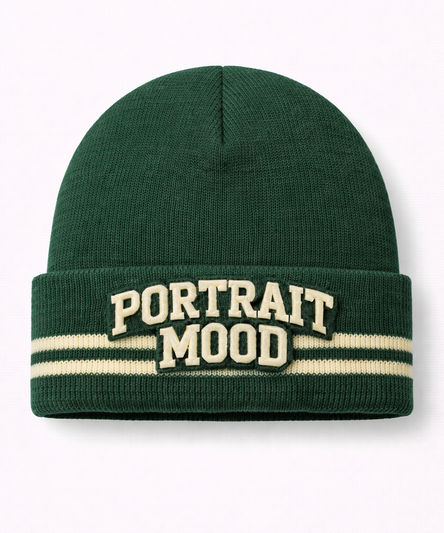 The Portrait Mood Varsity Beanie