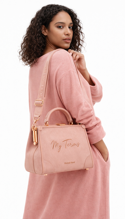 The P|M Aura Frame Top Handle - Dusty Rose My Terms Edition
