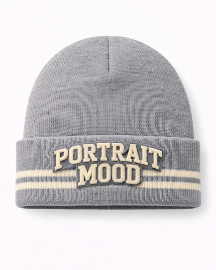 The Portrait Mood Varsity Beanie