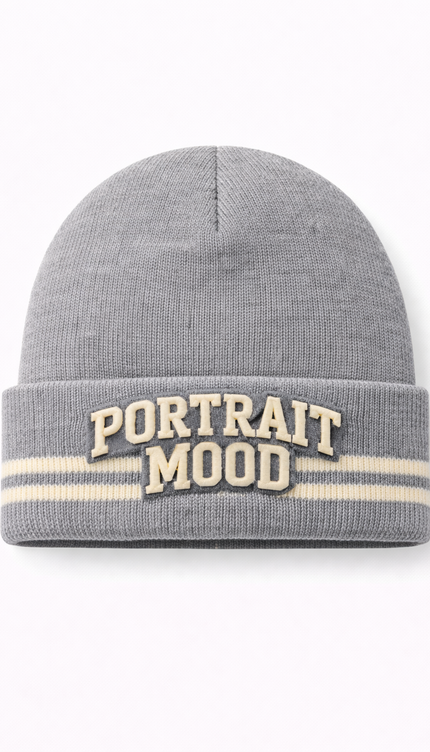The Portrait Mood Varsity Beanie