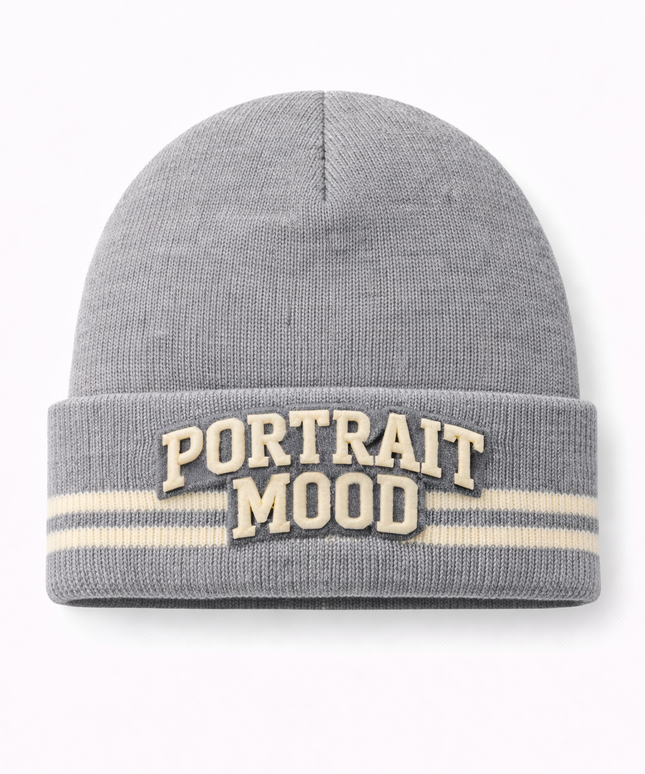 The Portrait Mood Varsity Beanie