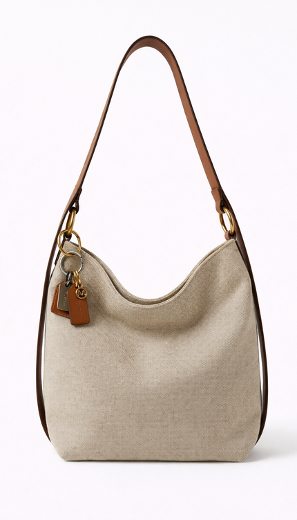 The P|M Nomad Signature Strap Hobo - Sand & Cognac Edition
