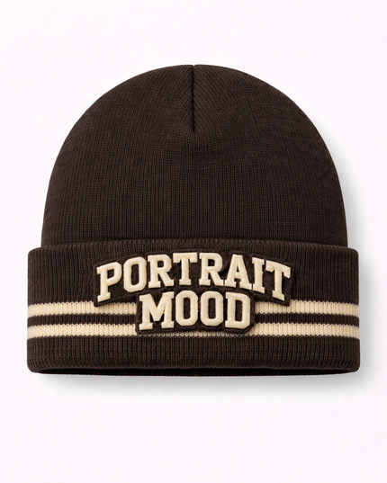 The Portrait Mood Varsity Beanie