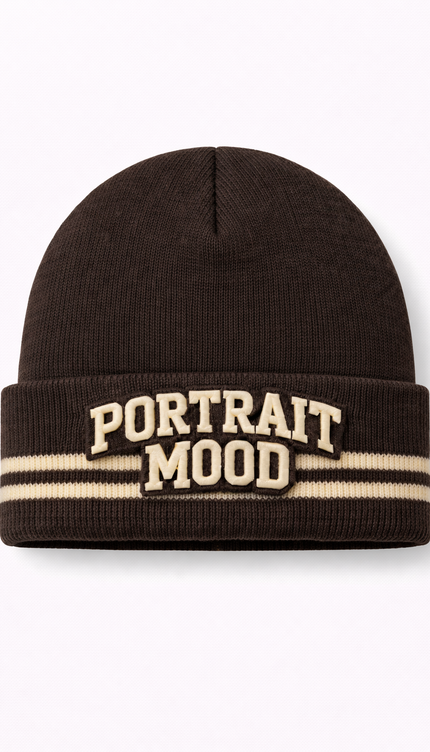 The Portrait Mood Varsity Beanie