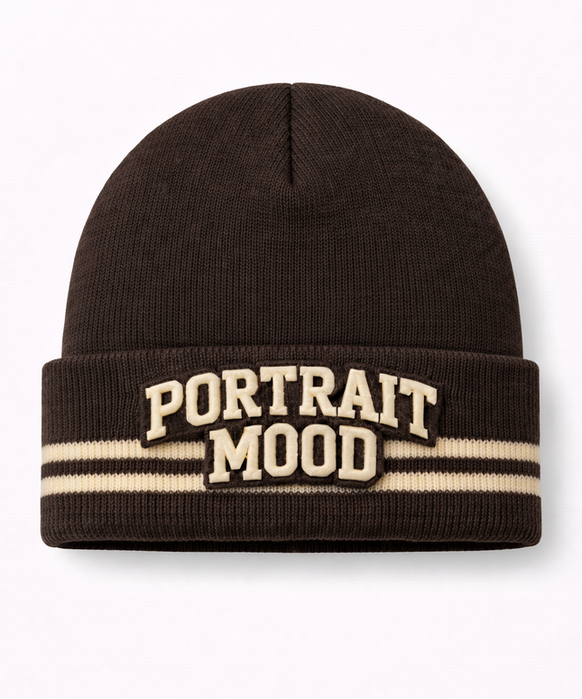 The Portrait Mood Varsity Beanie