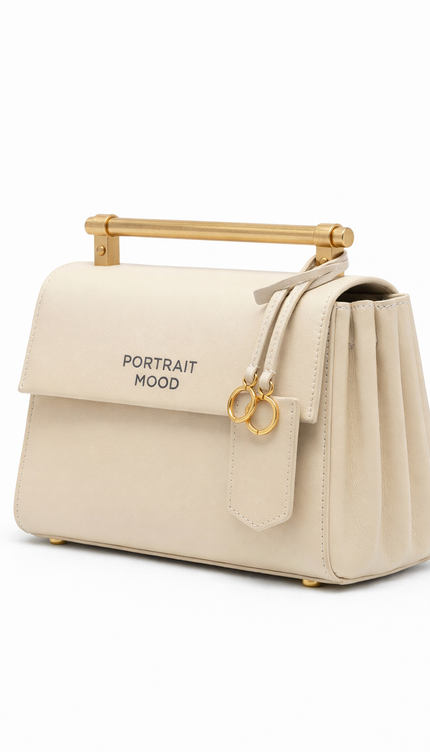 The P|M Axis Tri-Fold Satchel - Alabaster Edition