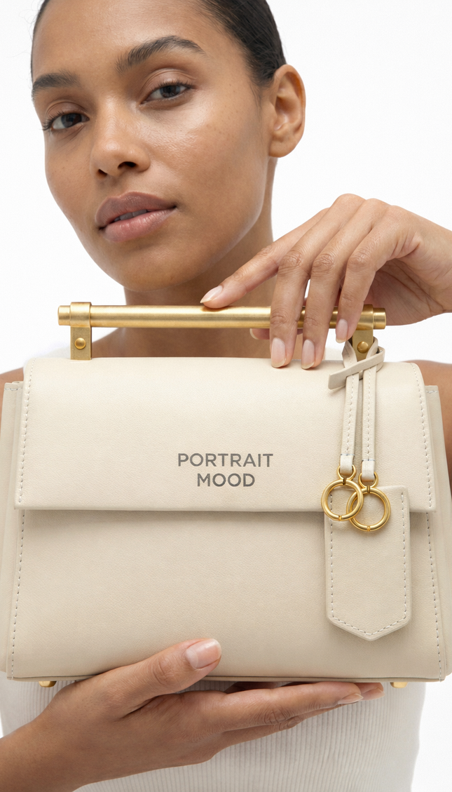 The P|M Axis Tri-Fold Satchel - Alabaster Edition