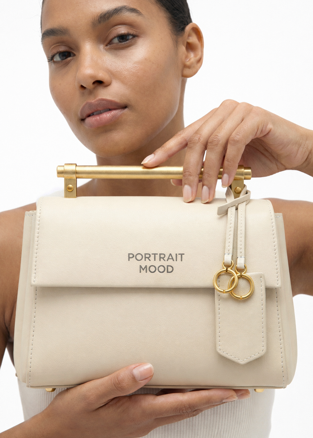 The P|M Axis Tri-Fold Satchel - Alabaster Edition