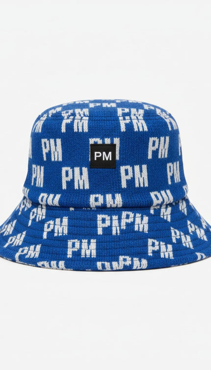 The PM Royal Icon Knit Bucket Hat