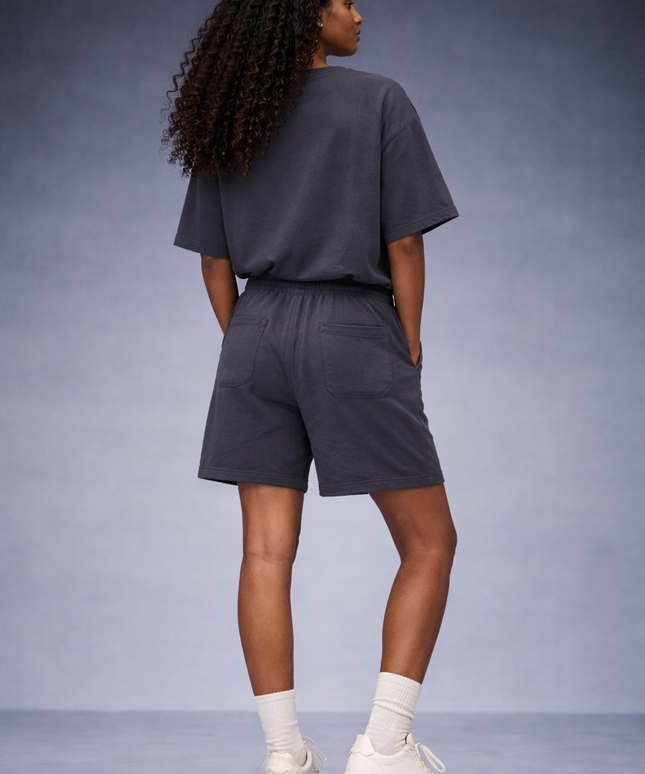 The PM Tonal Portrait Fleece Short