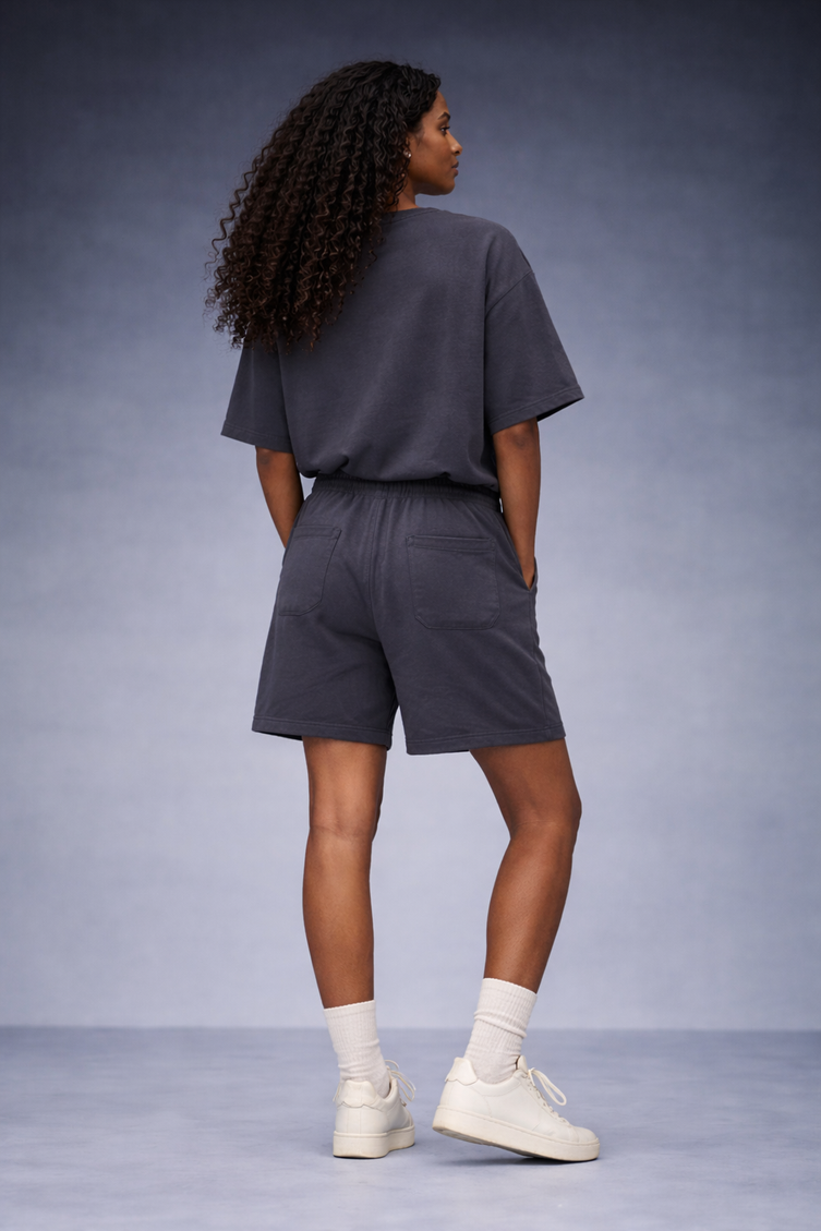 The PM Tonal Portrait Fleece Short