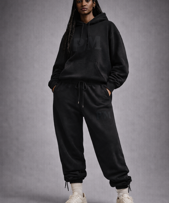 The P|M Vintage Stealth Monogram Toggle Jogger