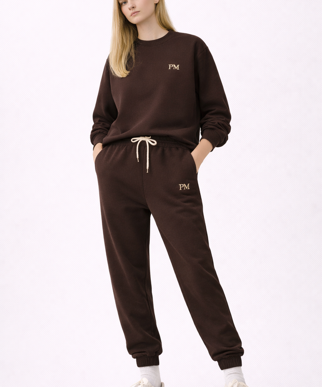 The PM Espresso Monogram Jogger