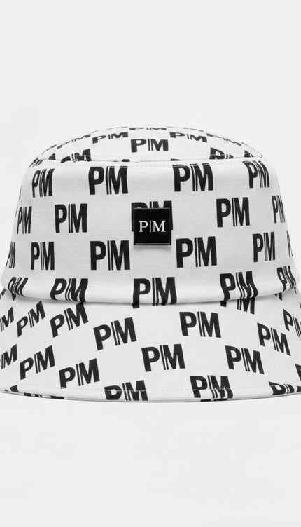 The PM Optic Monogram Bucket Hat