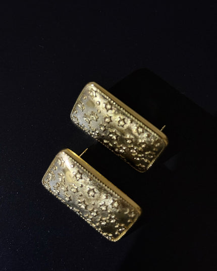 Celestial Dreams Earrings – A Gorgeous Luminous Starry Statement In Gold
