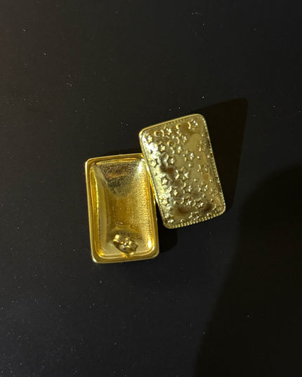 Celestial Dreams Earrings – A Gorgeous Luminous Starry Statement In Gold