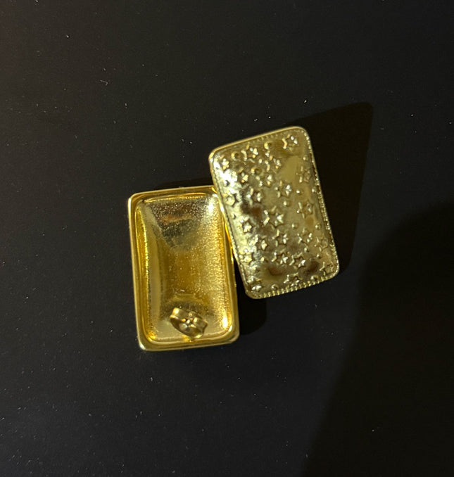 Celestial Dreams Earrings – A Gorgeous Luminous Starry Statement In Gold