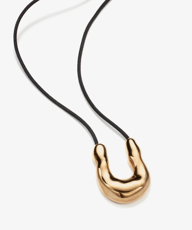 CELESTIAL EMBRACE PENDANT - NECKLACE In Solid Non-Tarnish Stainless Steel With 18K Gold-Plate