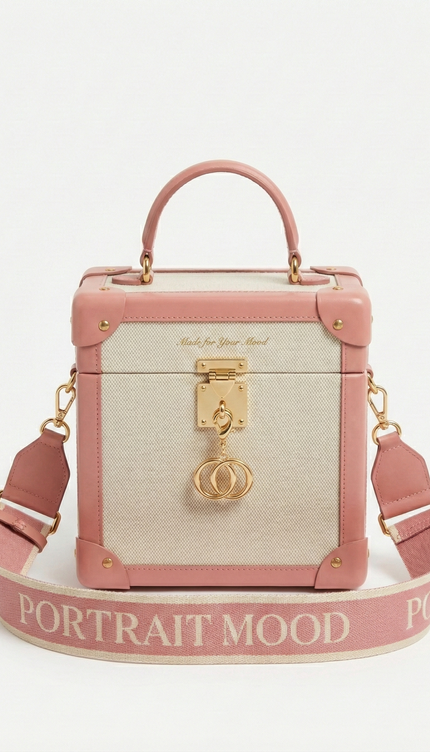 The P|M Vault Trunk Vanity - Blush & Sand Edition