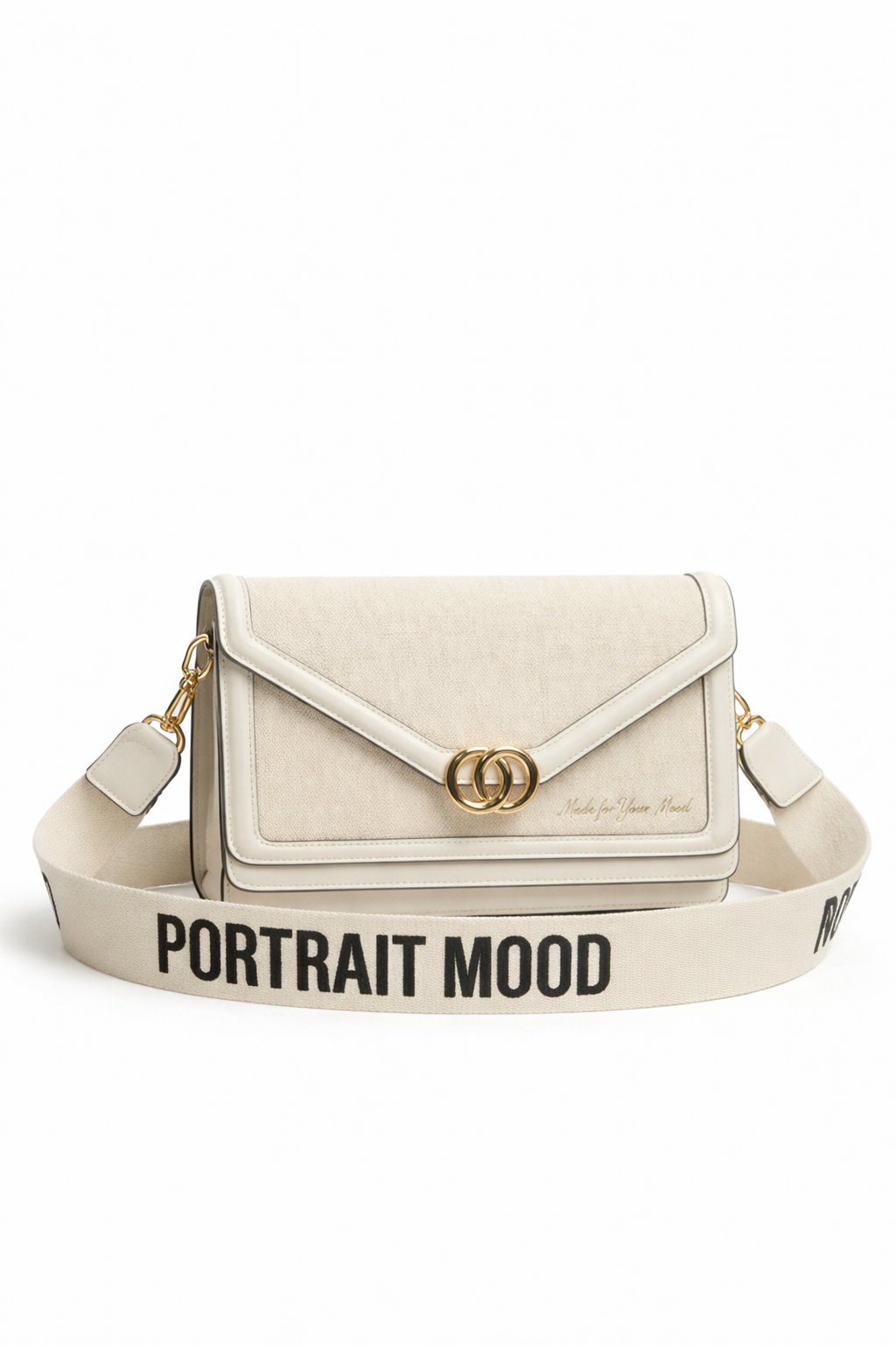 The P|M Envelope V-Flap Shoulder Bag - Sand & Bone Edition