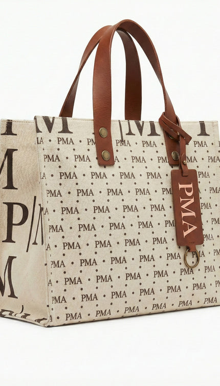 PMA MONOGRAM ORIGIN TOTE – PMA Canvas Edition