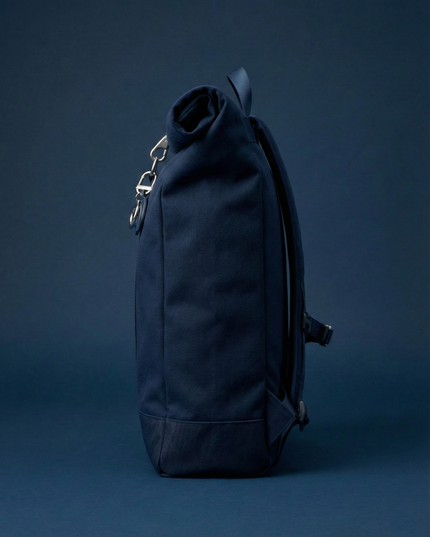 The P|M Studio Roll-Top Backpack - Midnight Edition