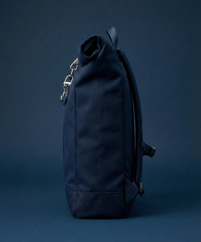 The P|M Studio Roll-Top Backpack - Midnight Edition
