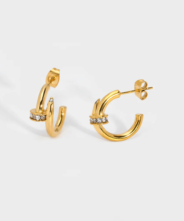 LUMI CLOU INSPIRED LINK HOOPS