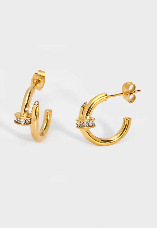 LUMI CLOU INSPIRED LINK HOOPS