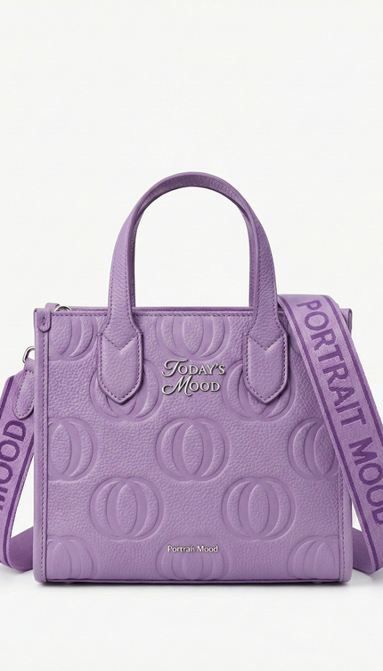 The P|M Aura Structured Mini Tote - Lilac 'Today's Mood' Edition