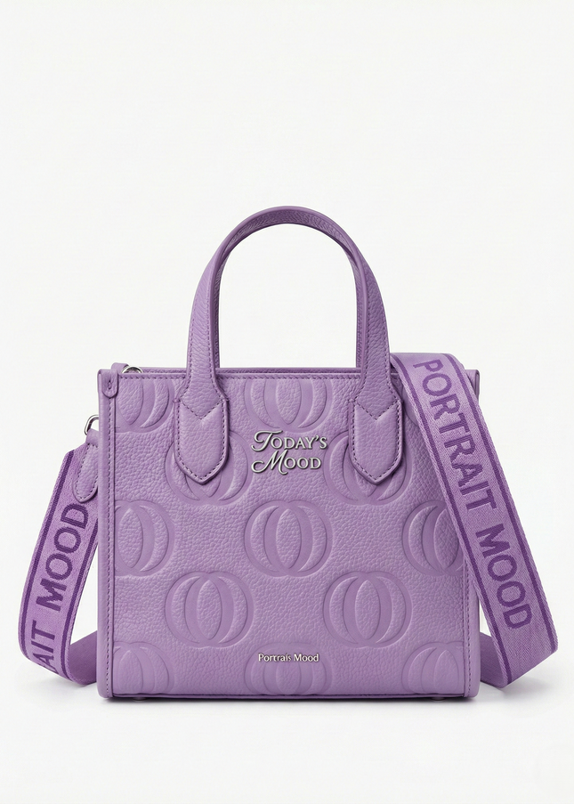The P|M Aura Structured Mini Tote - Lilac 'Today's Mood' Edition