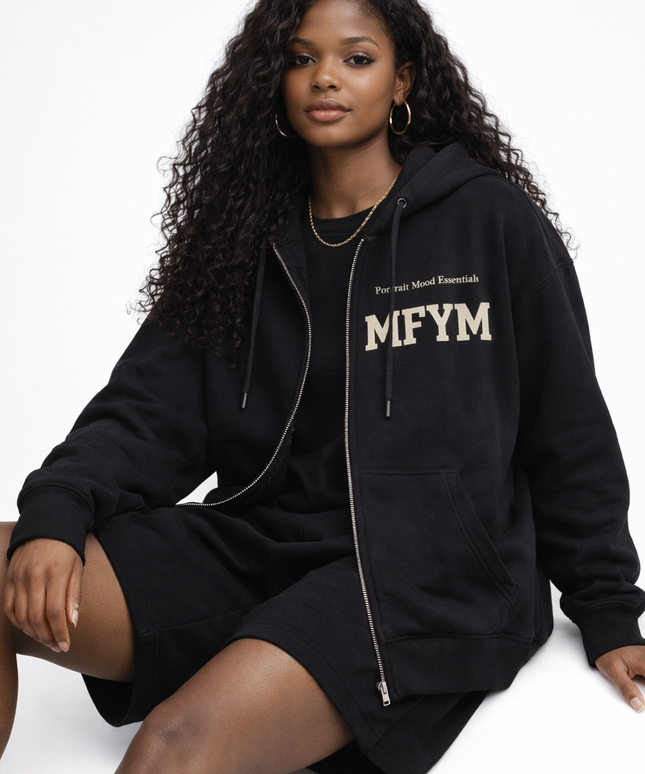 The MFYM Portrait Zip Hoodie