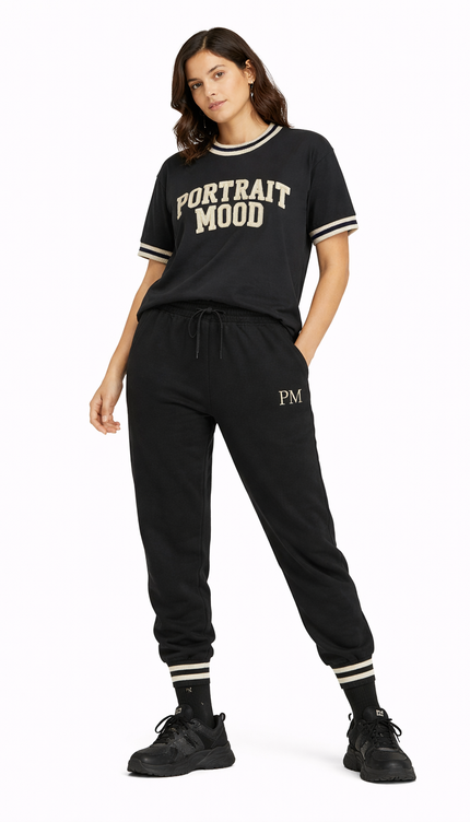 The PM Noir Heritage Varsity Jogger