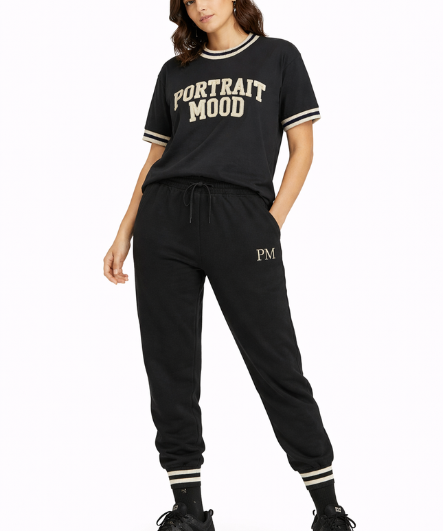 The PM Noir Heritage Varsity Jogger