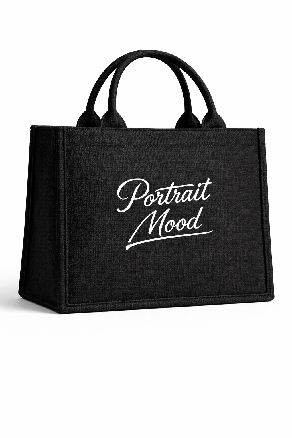 THE ÉGÉRIE No. 2 — CANVAS TOTE EDITION (BLACK)