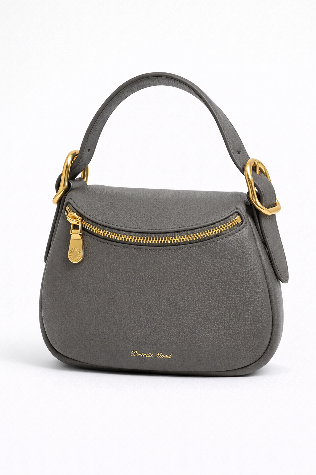 The P M Contour Saddle Bag Slate Grey Edition