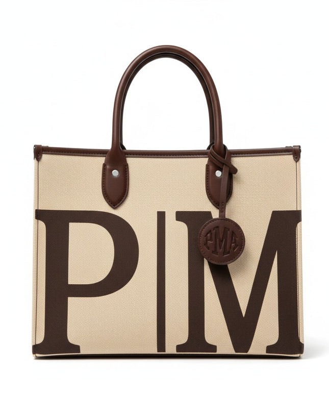 PM HOUSE GRAND MONOGRAM TOTE